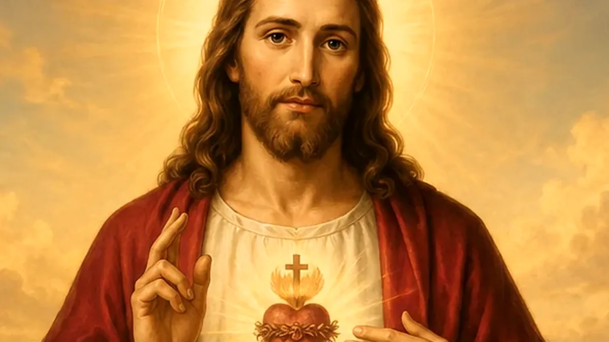 Jesús en una escena sobre perdón